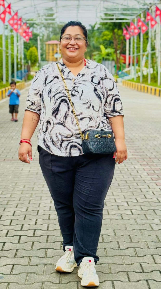 Meena before